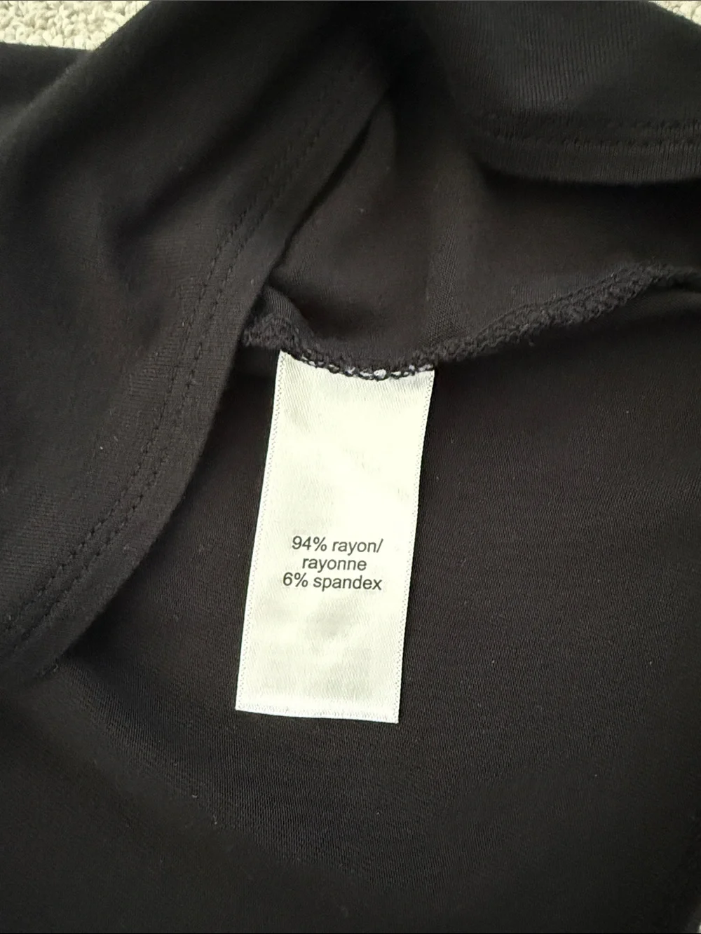 Little Black Tank Dress with Wrap Skirt - Picture 8 of 9